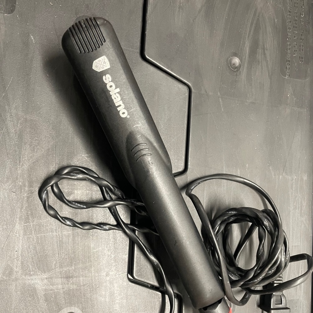 Solano Sleek Heat 450 1" Ceramic Ionic Tourmaline Far Infrared Flat Iron